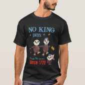 American Liberty 'No King Days' voor altijd gratis T-shirt (Voorkant)