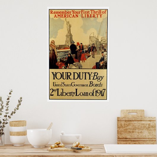American Liberty Poster (Keuken)