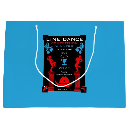 American Line Dancing Competitie Groot Cadeauzakje (Voorkant)