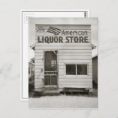 American Liquor Store, 1943 Briefkaart (Voorkant / Achterkant)