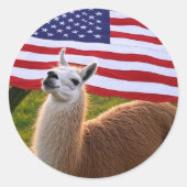 American Llama Sticker (Voorkant)