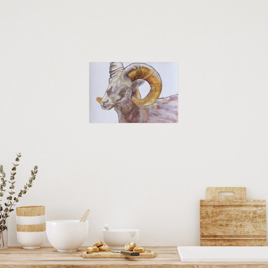American Long Horn 2004 Poster (Keuken)