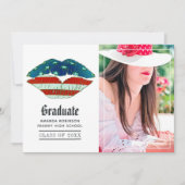 American Love Afstuderen Foto Aankondiging (Voorkant)