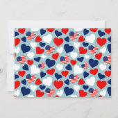 American Love Afstuderen Foto Aankondiging (Achterkant)