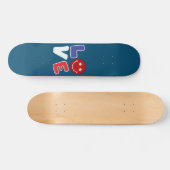 AMERICAN LOVE grappig op 4 juli Persoonlijk Skateboard (Horizontaal)