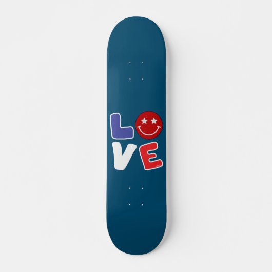 AMERICAN LOVE grappig op 4 juli Persoonlijk Skateboard (Voorkant)