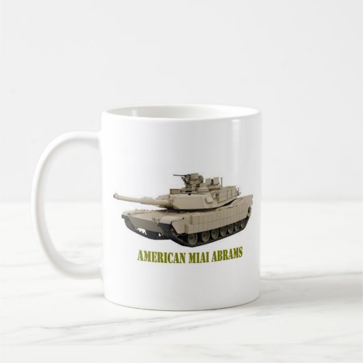 AMERICAN M1A1 ABRAMS TANK KOFFIEMOK (Links)