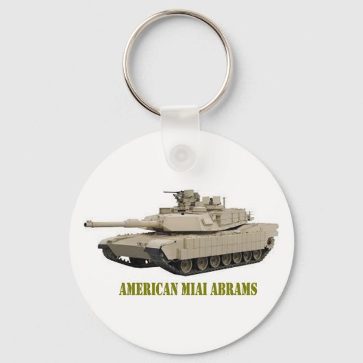 AMERICAN M1A1 ABRAMS TANK SLEUTELHANGER (Voorkant)