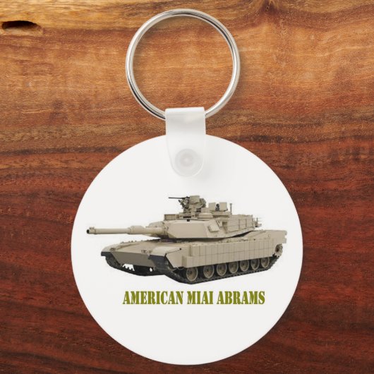 AMERICAN M1A1 ABRAMS TANK SLEUTELHANGER (Voorkant)