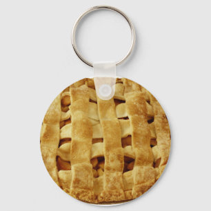 American Made Apple Pie Zig Zag Crust Sleutelhanger