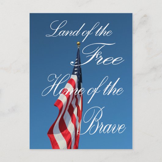 American Made Briefkaart (Voorkant)