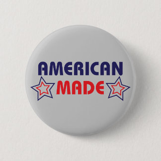 American Made Gray Ronde Button 5,7 Cm