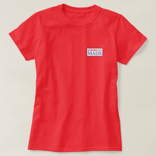 AMERICAN MADE T-SHIRT (Design voorkant)