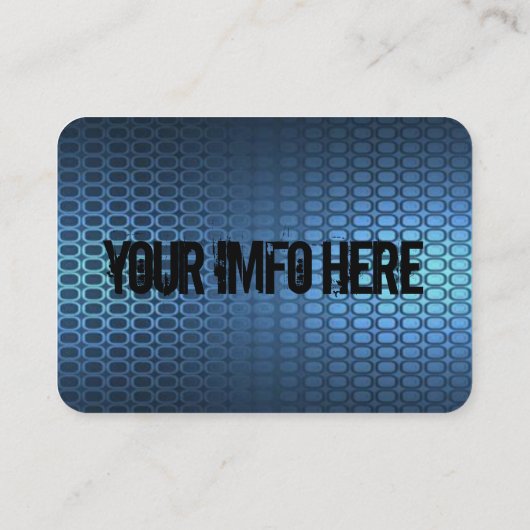 American Made Visitekaartje (Achterkant)