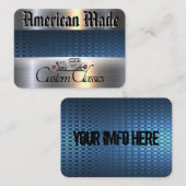 American Made Visitekaartje (Voorkant / Achterkant)