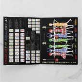 American Mah Jongg Information Card Bedankkaart (Binnen)