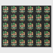 American Make St Patrick's Day Great Again Trump Cadeaupapier (Vlak)