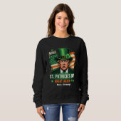 American Make St Patrick's Day Great Again Trump Trui (Voorkant volledig)