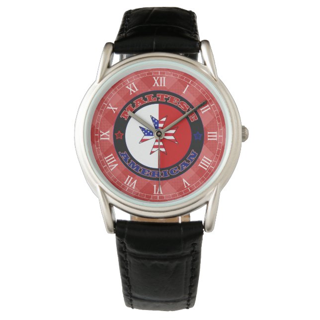 American Maltese Cross Watch Horloge (Voorkant)