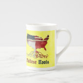 American Maltese rots Cup Porselein Kop (Rechts)