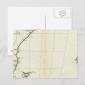 American Map Engraved South Section Briefkaart (Voorkant / Achterkant)