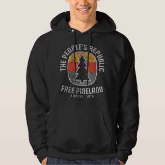 American Marauder Free Pineland Camping Badge Hoodie