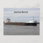 American Mariner Post Card Briefkaart (Voorkant)