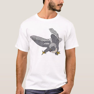 American Marsch Hawk (Attacking) T-shirt
