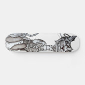 American McGee geïnspireerd skateboard van Chesire (Horizontaal)