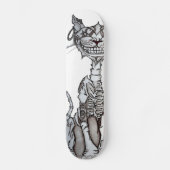 American McGee geïnspireerd skateboard van Chesire (Voorkant)
