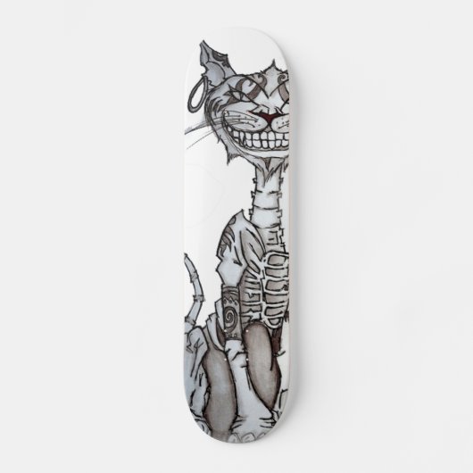 American McGee geïnspireerd skateboard van Chesire (Voorkant)