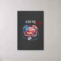 american medical, happy 4th juli, cartoon