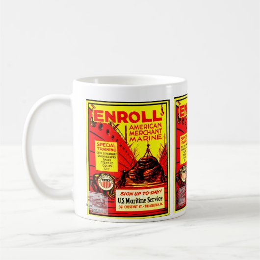 American Merchant Marine-Enroll Today Koffiemok (Links)