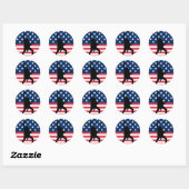 American Metal Sticker (Vel)