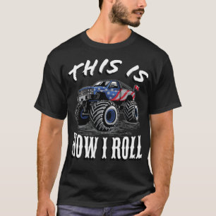 American Monster Truck zo boerderij ik dierlijk g T-shirt