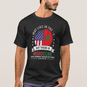 American Moroccan Home in US Patriot American Moro T-shirt