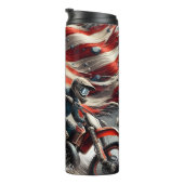 American Motocross Dirt Rider Thermosbeker (Geroteerd rechts)
