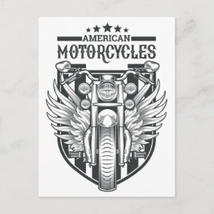 "American Motocycles" briefkaart