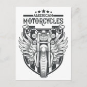 "American Motocycles" briefkaart (Voorkant)