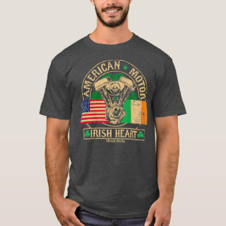 American Motor Irish Heart T-shirt voor het Iers