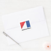 American Motors noodlijdende Logo Vierkante Sticker (Envelop)