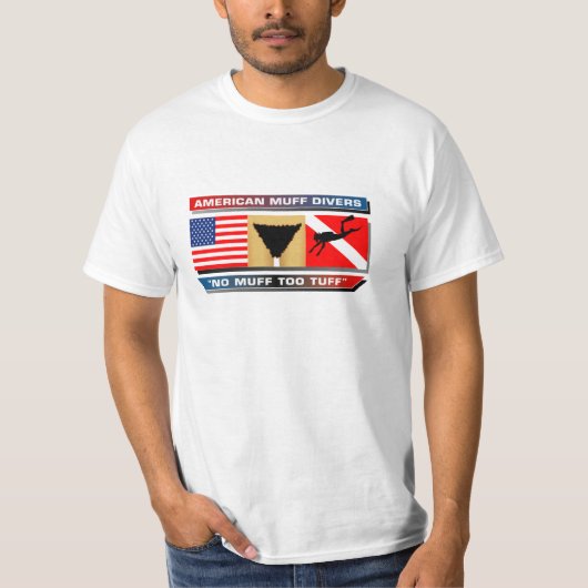 American Muff duikers T-shirt (Voorkant)