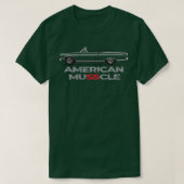 American Multicolor Convertible T-shirt (Design voorkant)