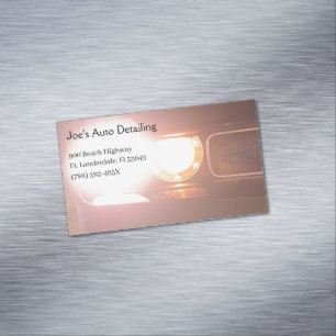 American muscle car 2013 koplamp Automotive Magnetisch Visitekaartje