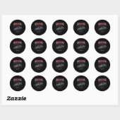 American Muscle Car New Edge Coupe 4.6  Ronde Sticker (Vel)