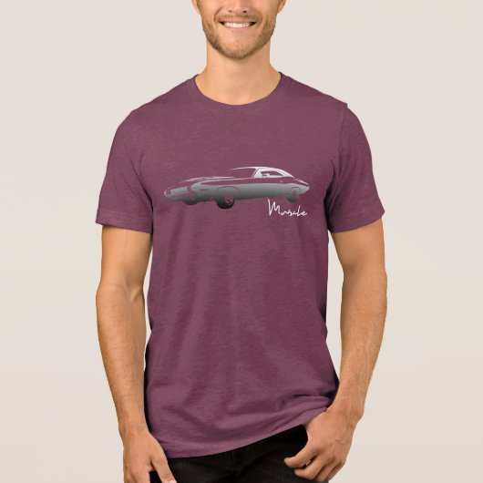 American Muscle Car Shirt  (Voorkant)