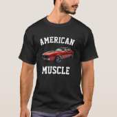 AMERICAN MUSCLE Graphic Design Nieuwigheid T-shirt (Voorkant)