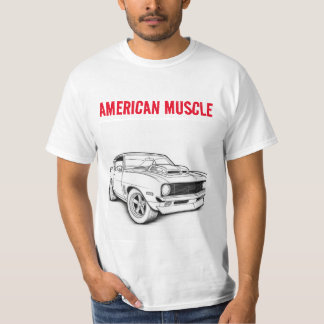 American Muscle meesterwerk in kleur T-shirt