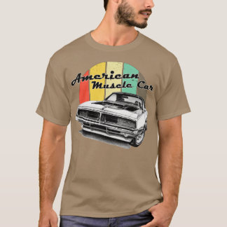 American Muscle V8-motor T-shirt