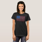 American national hymn flag t-shirt (Voorkant volledig)